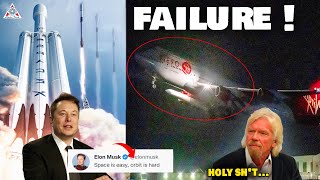 Disaster! Virgin Orbit FAILURE…is about to bankrupt while SpaceX reach orbit easily...