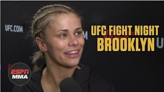 Paige VanZant excited to go back and train with husband | ESPN MMA