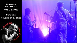 Blonde Redhead - full show - Toronto - November 2, 2023