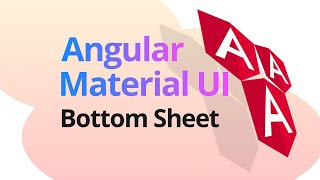 Angular Material UI: Bottom Sheet