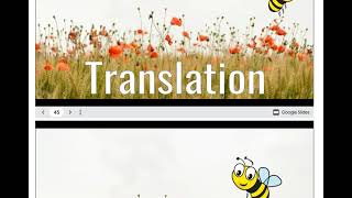 Google Slides Animations of Translations, Rotations, Reflections, and Dilations