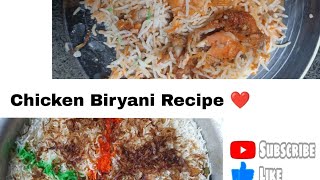 Chiken biryani recipe 😋