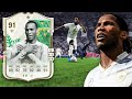 91 WINTER WILDCARD ICON DROGBA IS A BEAST IN EA FC 24!!