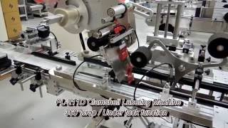 PL 211D Clamshell Labeling Machine 360° degree/ Under-tuck function