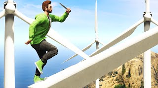 ULTIMATE WINDMILL CHALLENGE! (GTA 5 Funny Moments)