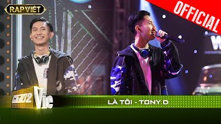 Thí sinh nhận 4 chọn Tony D gây thương nhớ với lời bản rap trên nền nhạc Trịnh|RAP VIỆT [Live Stage]