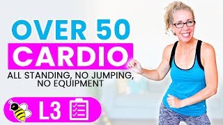 30 Minute WEIGHT LOSS Cardio Workout for Women Over 50