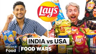US vs India Lay’s | Food Wars | Insider Food