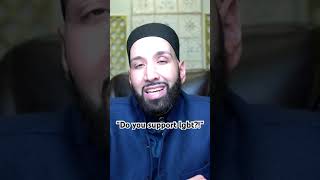 “Do you support lgbt?!” | Dr. Omar Suleiman #shorts