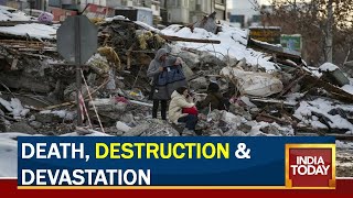 Turkey Earthquake: Rescuers Struggle To Pull Out Survivors In Cold Weather | Watch This Report