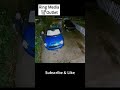 Slashing Tires #shorts #car #knife (Caught on Ring Door bell)