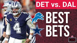 Detroit Lions vs Dallas Cowboys Best Bets, Picks & Predictions!