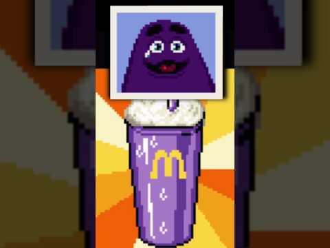 Grimace's Birthday has a Secret Graphic if you Play it Wrong