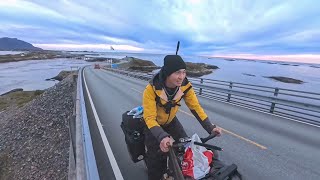 Solo Cycling Norway's Iconic Route: Atlantic Road Challenge Completed, But It Cost Me Big