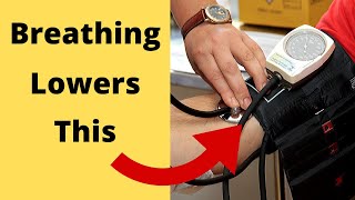 How to lower blood pressure by breathing