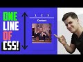 Smooth Scrolling with 1 line of CSS 😱