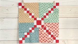 Sew Your Stash Series #27 - Happy Trails Quilt Block Tutorial