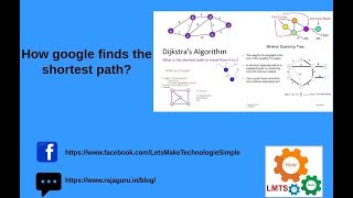 Dijkstra's shortest path algorithm explained | Tamil | Lets Make Technologie Simple | LMTS