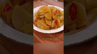 Củ cải trắng ngâm tương giòn thơm #chamvachan #food #cooking #shorts