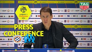 Press Conference Montpellier Hérault SC - Olympique de Marseille ( 3-0 )  / 2018-19
