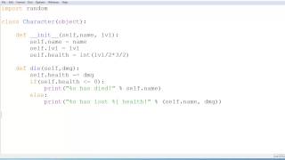 Python 3 Tutorial 16: Text Game Project Pt 1