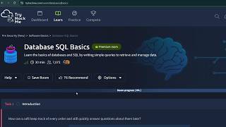 TryHackMe | Database SQL Basics Room