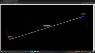 Positronium | rotational & vibrational motion of electron-positron pair using Vpython