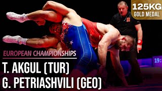 Geno PETRIASHVILI (GEO) vs. Taha AKGUL (TUR) | 2024 European Championships | Gold Medal | FS 125Kg