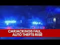 Chicago carjackings fall, auto thefts on the rise