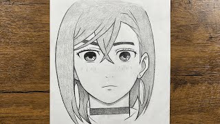 How to draw Momo Ayase | using just a pencil step-by-step tutorial