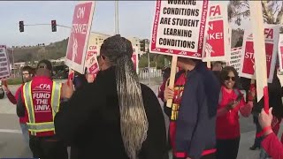 CSU faculty strike for better pay