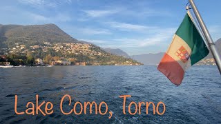 Lake Como Trip to Torno, Italy 🇮🇹