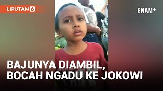Baju dari Jokowi Diambil Orang, Bocah di Muna Ngadu | Liputan6