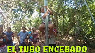 Practicando Para El Reto Del Palo Encebado. Dia De Campo A La Orilla Del Rio. Parte 4