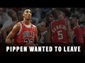 Scottie Pippen almost left the Chicago Bulls for the LA Clippers during the 1994-95 season