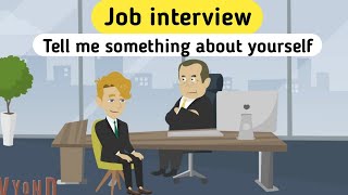 Job interview in English | Job interview questions and answers | Learn English |