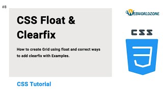 CSS Float and Clearfix | Clearfix Hacks | CSS Tutorial