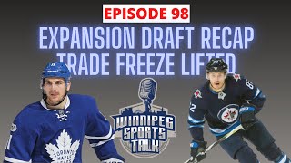 NHL Trade Freeze Lifted, Kraken Expansion Draft Recap, NHL Draft Preview