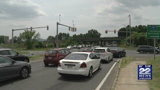 Construction begins on new roundabout on Route 9 in Northampton