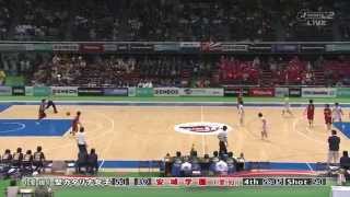 ウィンターカップ2014 高校バスケ女子３決 聖カタリナ女子 vs 安城学園