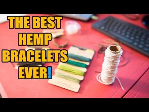How To Make The BEST Hemp Bracelets How To Make The BEST Hemp Bracelets