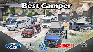 Best Camper van collection - Ford, VW, ISUZU, Mercedes Marco Polo, Citroen Holiday