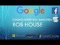 Coding Interview Tutorial 128 - Rob House [LeetCode]