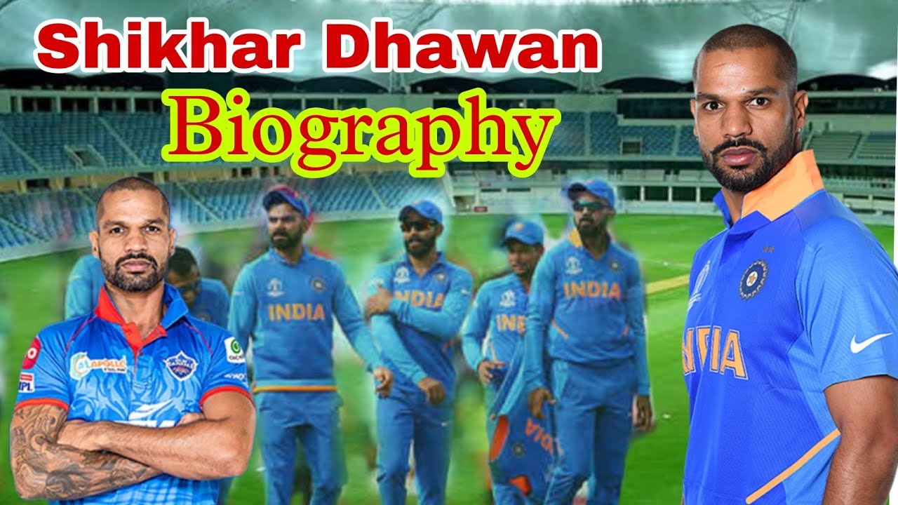 Indian Cricketer Shikhar Dhawan Biography In Hindi/ Full Life Story In ...