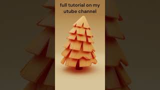 How to make low poly trees in blender || beginner tutorial for lowpoly trees