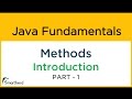 Java Tutorial for Beginners: METHODS and FUNCTIONS Part-1 #8.1