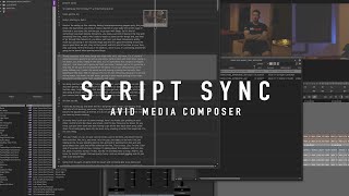 Script Sync - AVID MEDIA COMPOSER