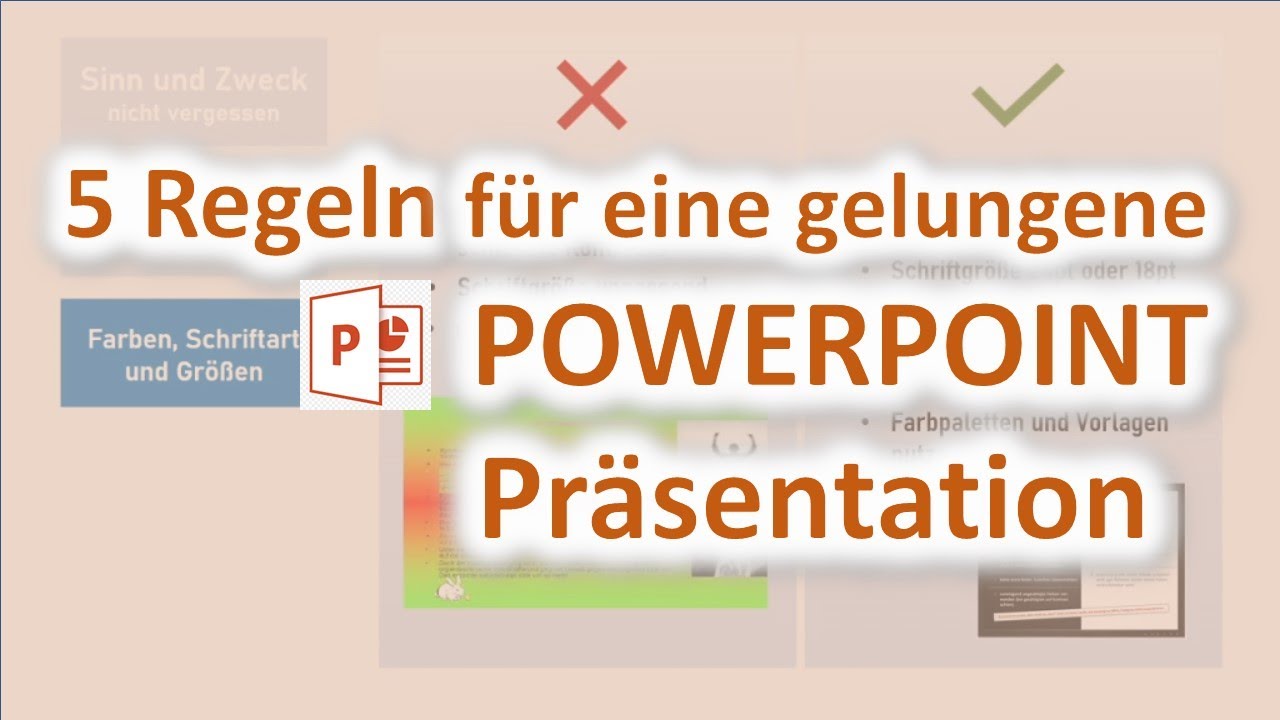 5 Regeln Für Eine Powerpoint-Präsentation - YouTube