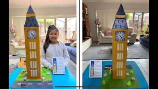 Making Big Ben miniature for school project
