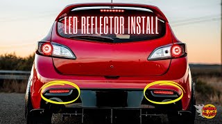 Mazdaspeed3 LED Reflector Installation (OG Corksport Item)